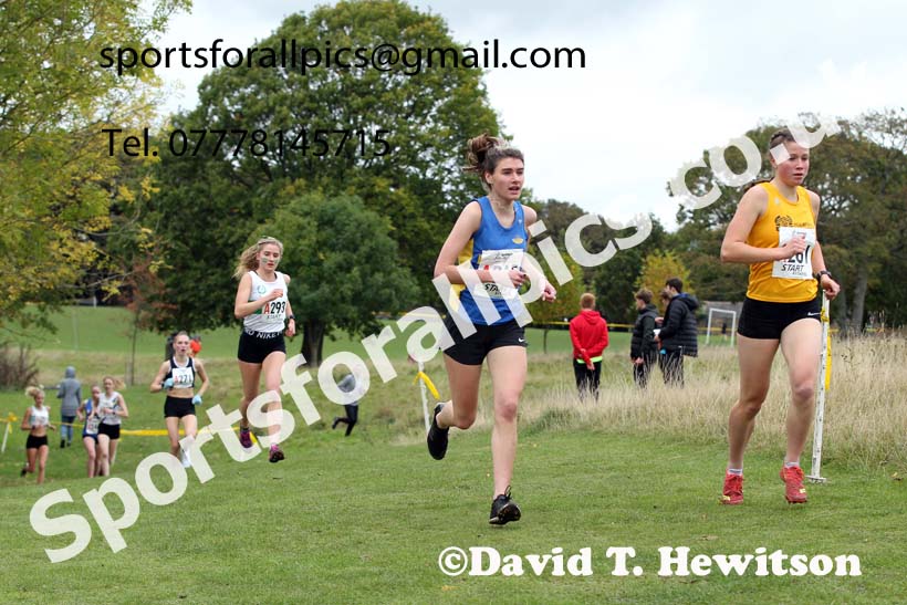 Senior womens Northern Cross Country Relays, Graves Park, Sheffield. Photo: David T. Hewitson/Sports for All Pics